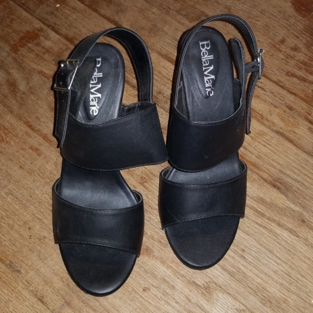 Black heels